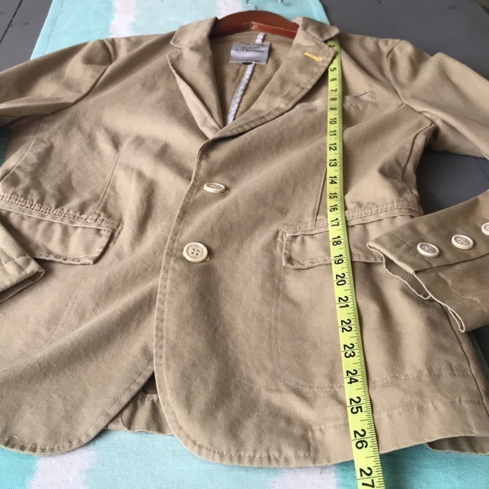 Low Ride HWG Khaki Blazer Sport Coat Mens Size 50 Made In Korea - Picture 9 of 11